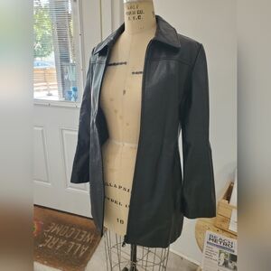 Black Danier leather jacket